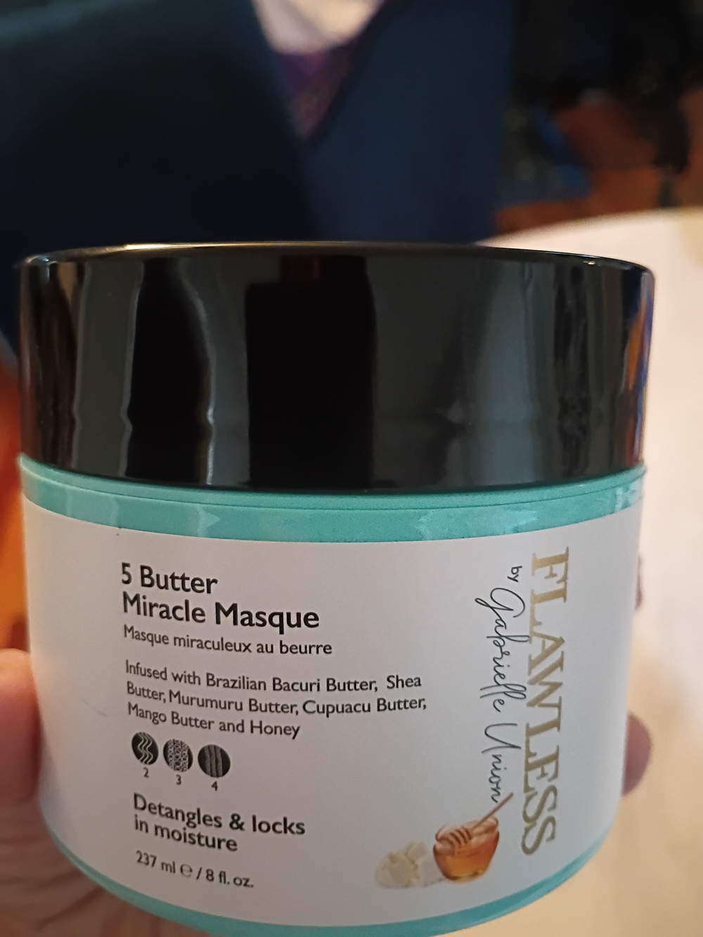 LAWLESS 5 Butter Miracle Masque – teal and black jar